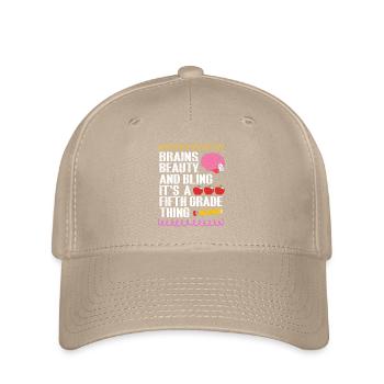 5. Klasse - Flexfit Cap - Khaki - Vorne