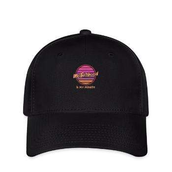 Mutterschaft ist mein Dienst - Flexfit Cap - Schwarz - Vorne
