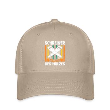 Tischler Zimmermann Schreiner - Flexfit Cap - Khaki - Vorne