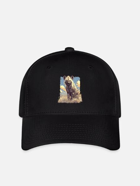 Hyänen Hyäne - Flexfit Cap - Schwarz