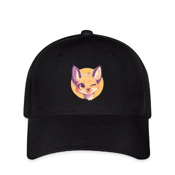 Jackals Jackal - Flexfit Cap - black - Front