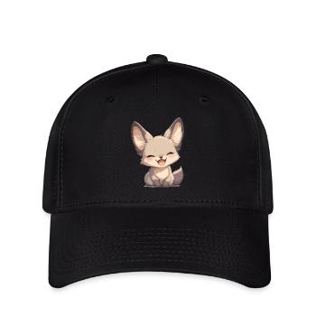 Jackals Jackal - Flexfit Cap - black - Front