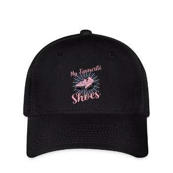 Rollerskater My Shoes Roller Skate Disco - Flexfit Cap - black - Front