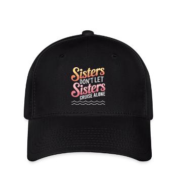 Kreuzfahrt Spruch Reise Schiffskreuzfahrt Geschenk - Flexfit Cap - Schwarz - Vorne