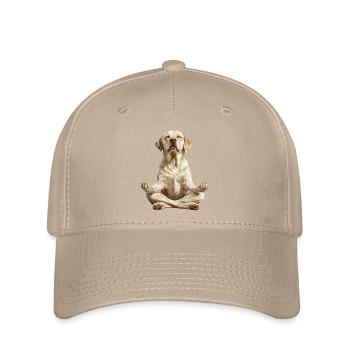 Labrador Retriever - Flexfit Cap - Khaki - Vorne