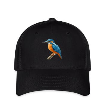 Eisvögel Eisvogel - Flexfit Cap - Schwarz - Vorne