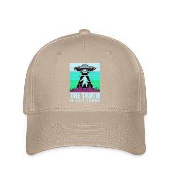 OVNI Bigfoot Yeti Sasquatch - Casquette Flexfit - kaki - Devant