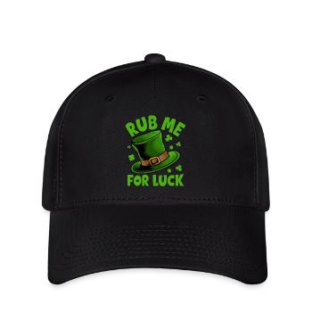 Rub me for luck - Flexfit Cap - black - Front