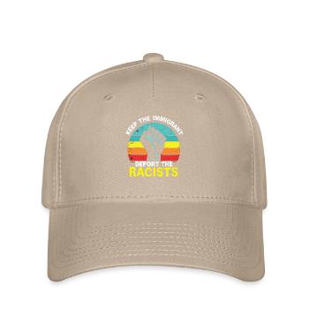 Antiracisme Diversité, justice et égalité - Casquette Flexfit - kaki - Devant