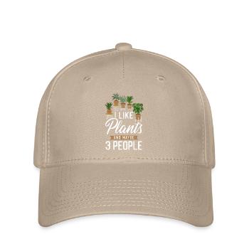 Plant Lover Gardening I Like - Flexfit Cap - khaki - Front