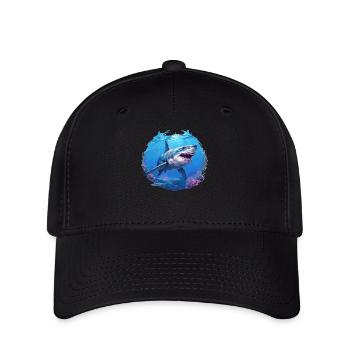 Megalodons Megalodon - Flexfit Cap - Schwarz - Vorne
