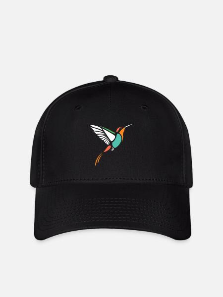 Kolibri - Flexfit Cap - Schwarz