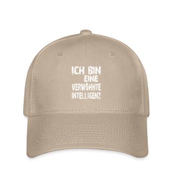 L’IA dit que je suis une intelligence choyée - Casquette Flexfit - kaki - Devant