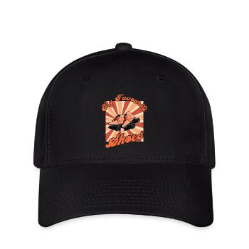 Rollerskater My Shoes Roller Skate Disco - Flexfit Cap - black - Front