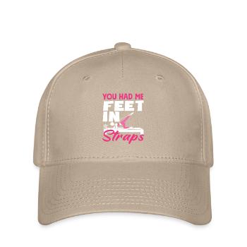 Pilates You Had Me In Straps - Flexfit Cap - khaki - Front