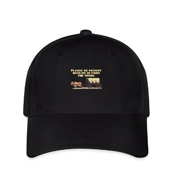 Bitte Hab Geduld Mit Mir Ich Komme Aus Den 1900er - Flexfit Cap - Schwarz - Vorne