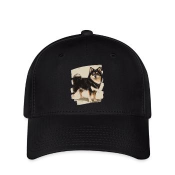 Finnish Lapphund - Flexfit Cap - black - Front