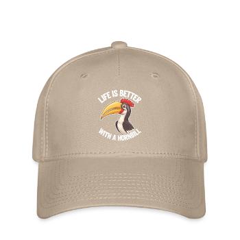 Nashornvogel - Flexfit Cap - Khaki - Vorne