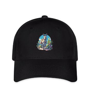 Maultiere Maultier - Flexfit Cap - Schwarz - Vorne