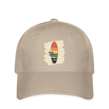Surfboard - Flexfit Cap - khaki - Front
