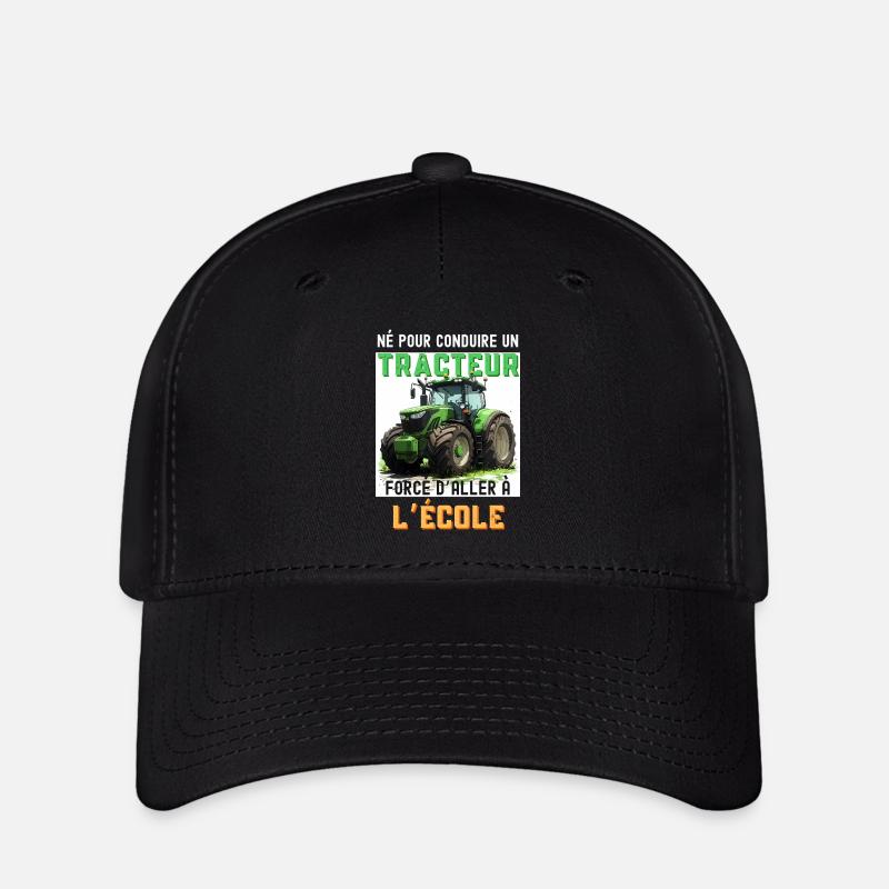 Tractor Fun Guaranteed - Flexfit Cap - black