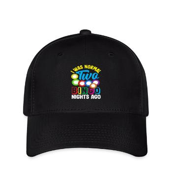 Bingo Player Two Nights Ago Normal - Flexfit Cap - black - Front