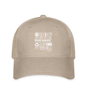 Brand Manager résolution de problèmes multitâches - Casquette Flexfit - kaki - Devant
