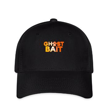 Appât fantôme Drôle Halloween Design - Casquette Flexfit - noir - Devant