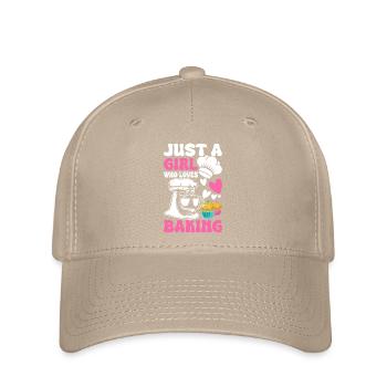 Baking Baker Bakery - Flexfit Cap - khaki - Front