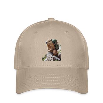 Wasserschwein - Flexfit Cap - Khaki - Vorne