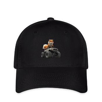 Fuchs - Flexfit Cap - Schwarz - Vorne