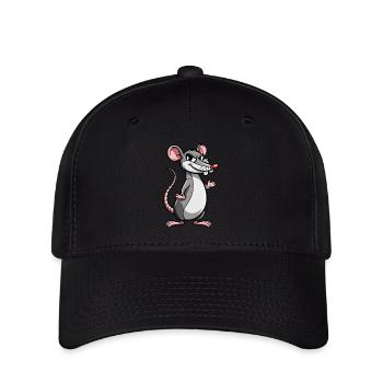 Rat - Casquette Flexfit - noir - Devant