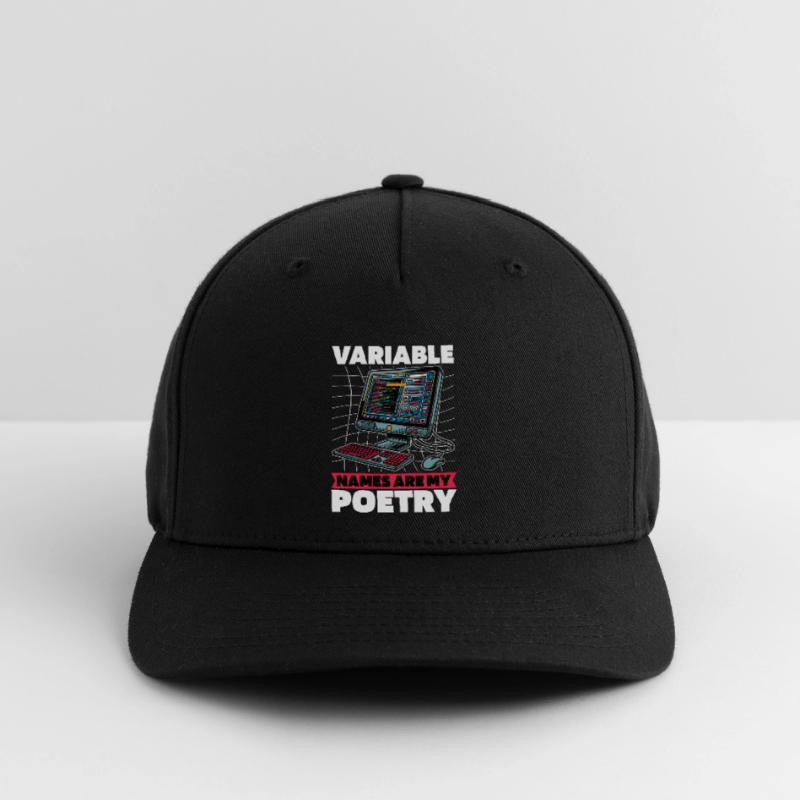Les noms des variables de codeur sont mon programmeur de poésie Casquette Flexfit
