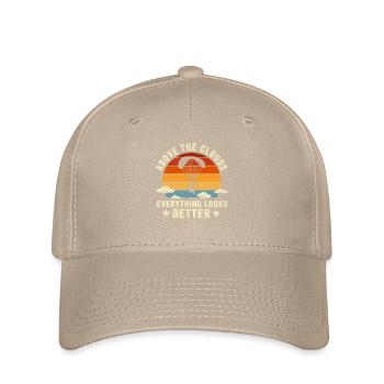 Über den Wolken Paramotor-Enthusiast - Flexfit Cap - Khaki - Vorne