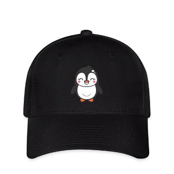 pingouin - Casquette Flexfit - noir - Devant