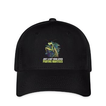 Gottesanbeterinnenen Gottesanbeterin - Flexfit Cap - Schwarz - Vorne