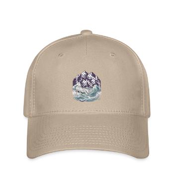 Marine Mammal Whale Fish Fish Sea - Flexfit Cap - khaki - Front