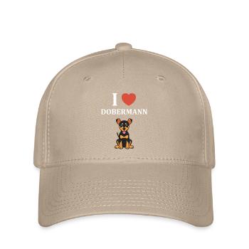 dobermann - Casquette Flexfit - kaki - Devant