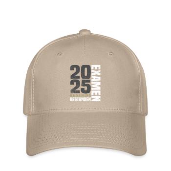 Hebammen Examen Bestanden 2025 - Flexfit Cap - Khaki - Vorne