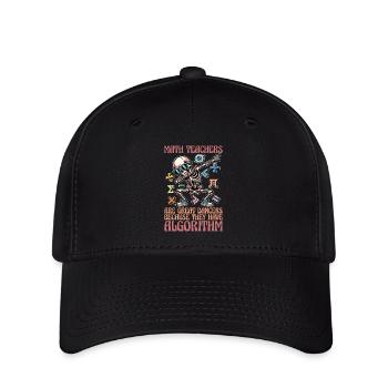 Mathematician Math Teachers Are Great Statistician - Flexfit Cap - black - Front