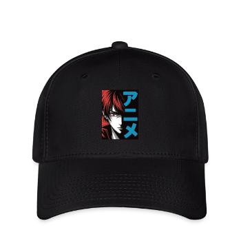 Anime eyes - Flexfit Cap - black - Front