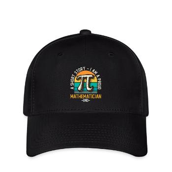 Mathematician A Short Story I Am A Statistician - Flexfit Cap - black - Front