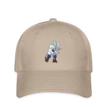 Elefant Patins à roues alignées - Casquette Flexfit - kaki - Devant