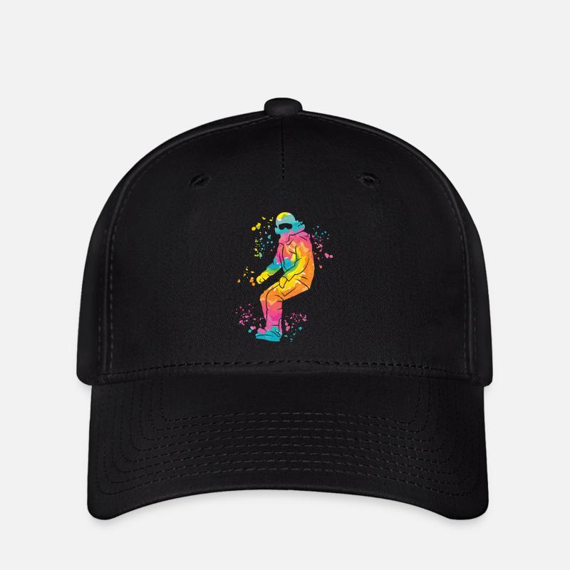 Snowboarder Snowboarding Snowboard - Flexfit Cap - black