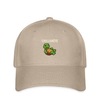 Chill Toad Turtle - Funny Turtle - Flexfit Cap - khaki - Front