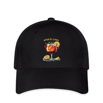 BEVERAGE MIX SPRAY APER OIL - Flexfit Cap - black - Front