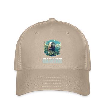 Sea otter - Flexfit Cap - khaki - Front