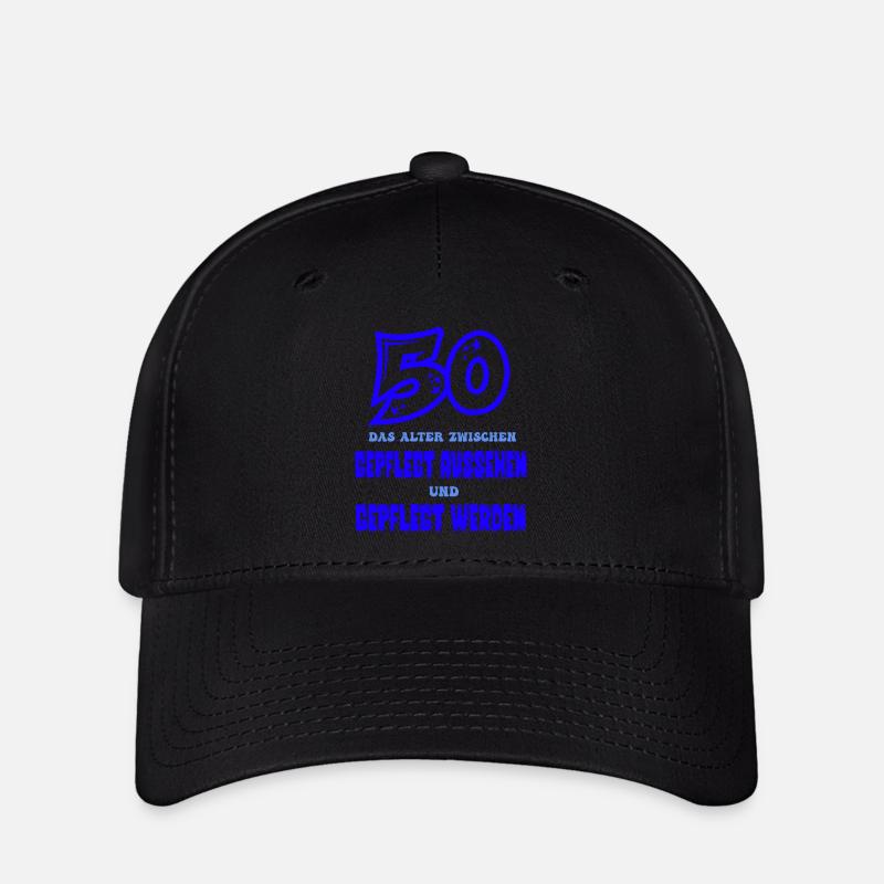 50 - Flexfit Cap - black