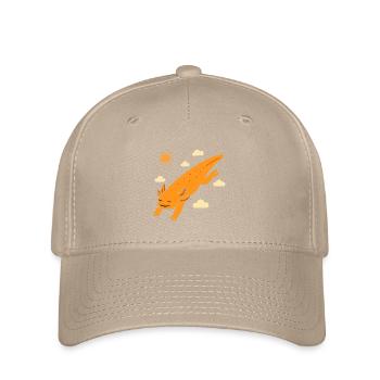 Axolotl étoile filante - Casquette Flexfit - kaki - Devant