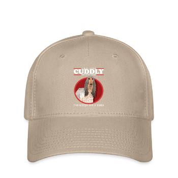 Afghan Greyhound Gift - Flexfit Cap - khaki - Front